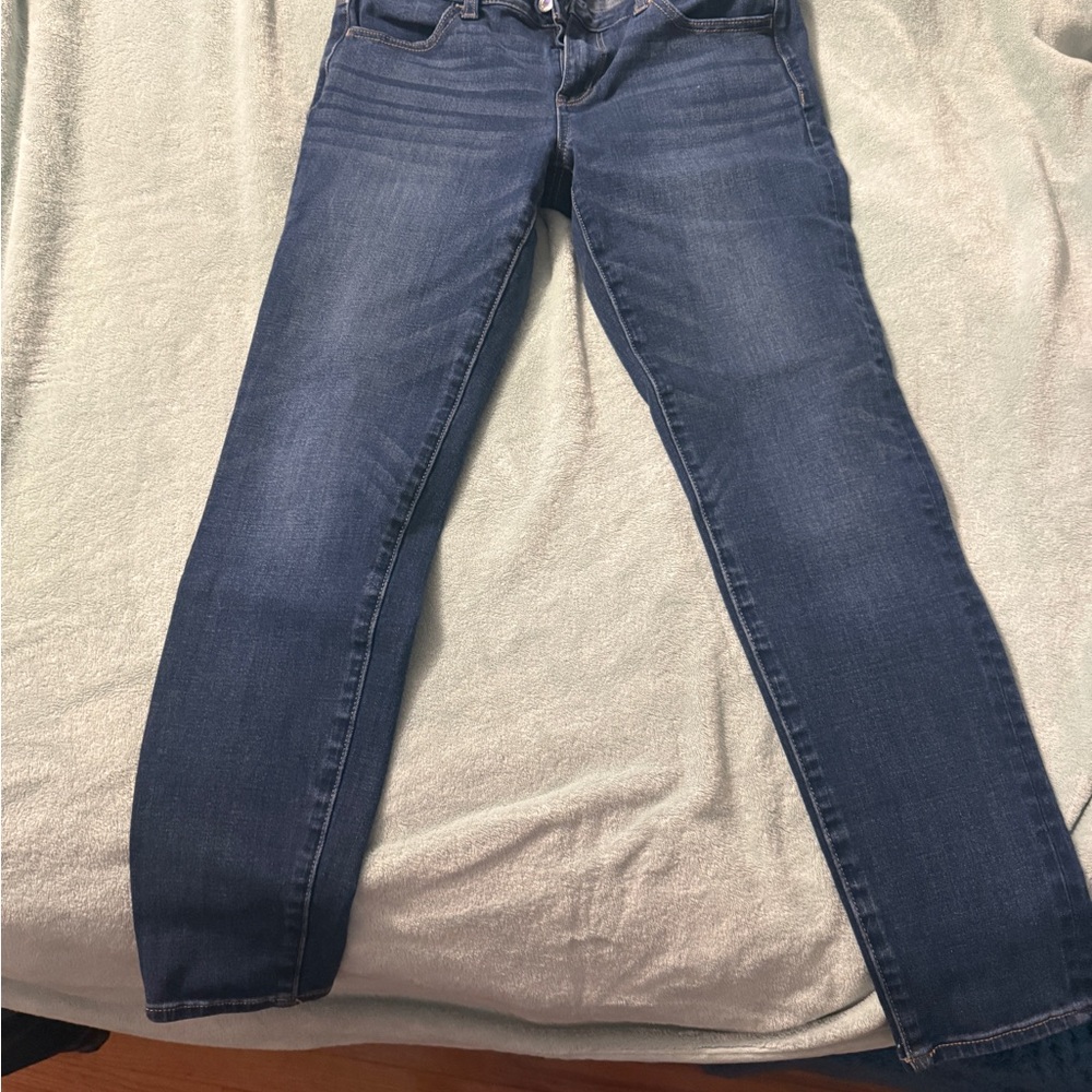 American Eagle Outfitters Dark Blue Skinny Jeans